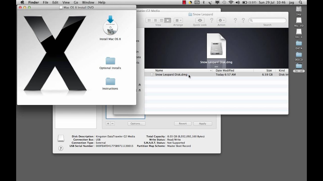 how to bring up mac os x utilities snow leopard